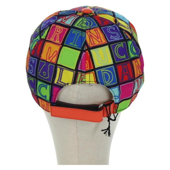GUCCI Cap Canvas Multicolor 730186 Auth BA12052M