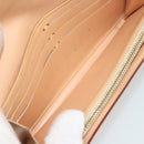 LOUIS VUITTON Multicolor Portefeuille Sarah Wallet White M93532 LV Auth BA12053-19