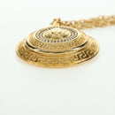 Gianni Versace Necklace metal Gold Tone Auth BA12056V-11