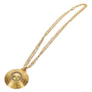 Gianni Versace Necklace metal Gold Tone Auth BA12056V-2