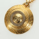 Gianni Versace Necklace metal Gold Tone Auth BA12056V-3