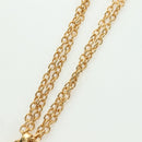 Gianni Versace Necklace metal Gold Tone Auth BA12056V-4