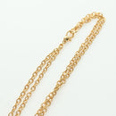 Gianni Versace Necklace metal Gold Tone Auth BA12056V-5