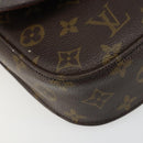 LOUIS VUITTON Monogram Saint Cloud MM Shoulder Bag M51243 LV Auth BA12060-16
