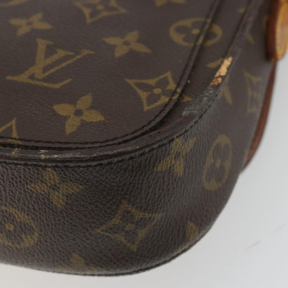 LOUIS VUITTON Monogram Saint Cloud MM Shoulder Bag M51243 LV Auth BA12060