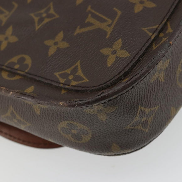 LOUIS VUITTON Monogram Saint Cloud MM Shoulder Bag M51243 LV Auth BA12060