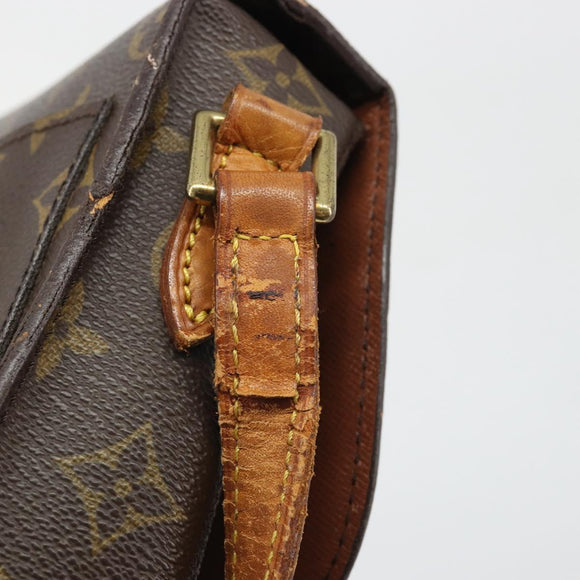 LOUIS VUITTON Monogram Saint Cloud MM Shoulder Bag M51243 LV Auth BA12060