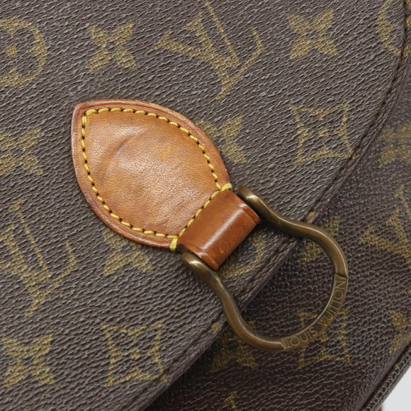 LOUIS VUITTON Monogram Saint Cloud MM Shoulder Bag M51243 LV Auth BA12060