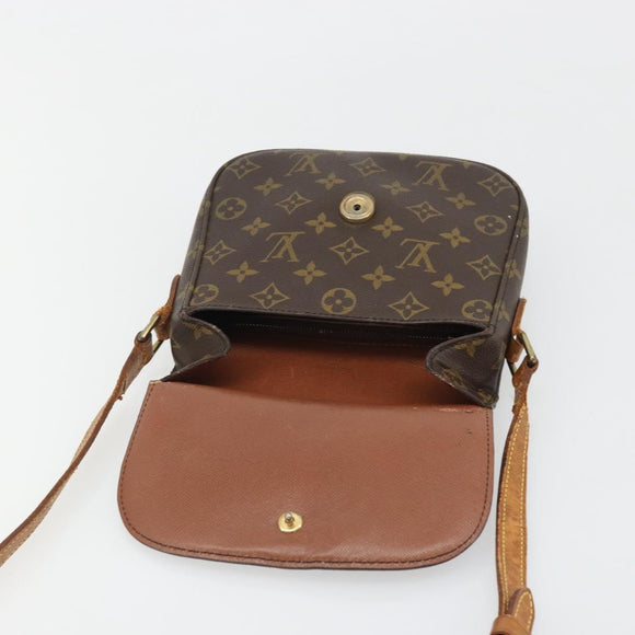 LOUIS VUITTON Monogram Saint Cloud MM Shoulder Bag M51243 LV Auth BA12060