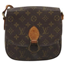 LOUIS VUITTON Monogram Saint Cloud MM Shoulder Bag M51243 LV Auth BA12060-13
