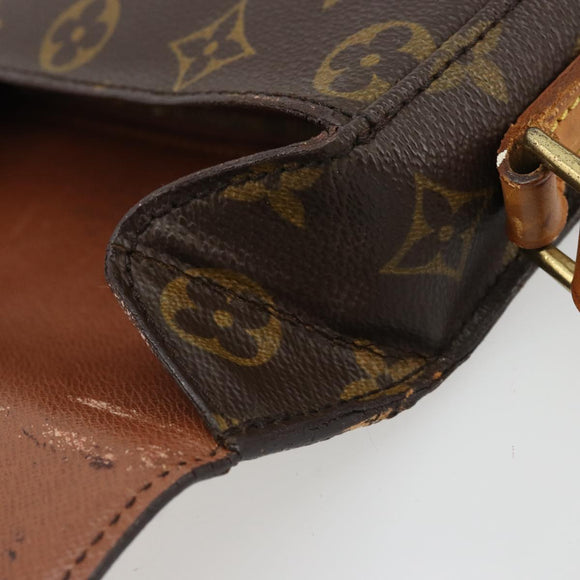 LOUIS VUITTON Monogram Saint Cloud MM Shoulder Bag M51243 LV Auth BA12060