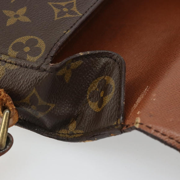 LOUIS VUITTON Monogram Saint Cloud MM Shoulder Bag M51243 LV Auth BA12060