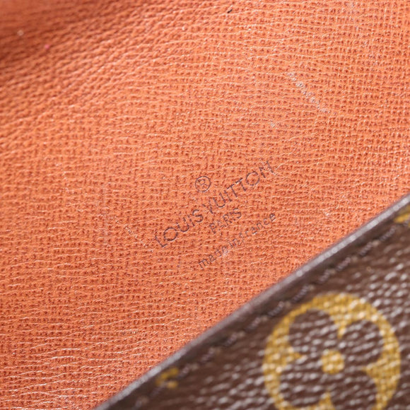 LOUIS VUITTON Monogram Saint Cloud MM Shoulder Bag M51243 LV Auth BA12060
