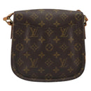 LOUIS VUITTON Monogram Saint Cloud MM Shoulder Bag M51243 LV Auth BA12060-2