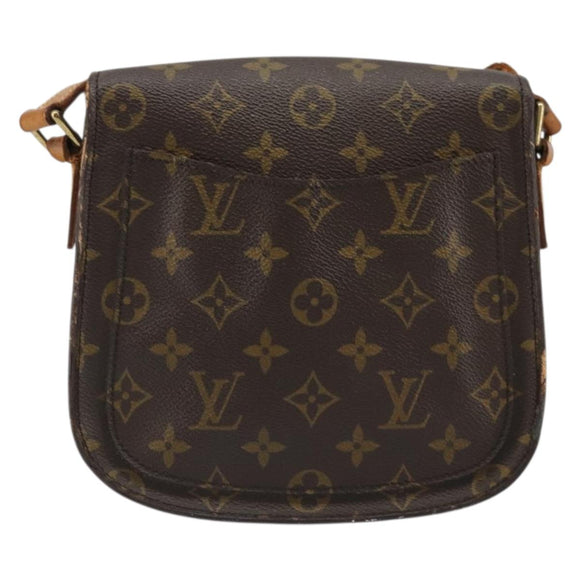 LOUIS VUITTON Monogram Saint Cloud MM Shoulder Bag M51243 LV Auth BA12060