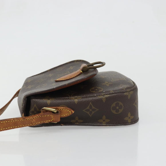 LOUIS VUITTON Monogram Saint Cloud MM Shoulder Bag M51243 LV Auth BA12060