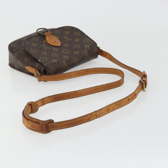 LOUIS VUITTON Monogram Saint Cloud MM Shoulder Bag M51243 LV Auth BA12060