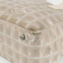 CHANEL New Travel line Tote Bag Nylon Pink Silver CC Auth BA12064A-15