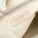 CHANEL New Travel line Tote Bag Nylon Pink Silver CC Auth BA12064A-10