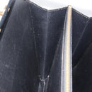 LOUIS VUITTON Epi Serviette Fermoir Business Bag Black M54352 LV Auth BA12065-21