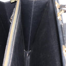 LOUIS VUITTON Epi Serviette Fermoir Business Bag Black M54352 LV Auth BA12065-22