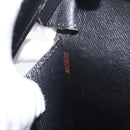 LOUIS VUITTON Epi Serviette Fermoir Business Bag Black M54352 LV Auth BA12065-12