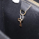 LOUIS VUITTON Epi Serviette Fermoir Business Bag Black M54352 LV Auth BA12065-11