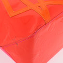 LOUIS VUITTON Monogram Vernis Fluo Reade MM Hand Bag Pink M91900 Auth BA12066A-8