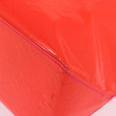 LOUIS VUITTON Monogram Vernis Fluo Reade MM Hand Bag Pink M91900 Auth BA12066A-15