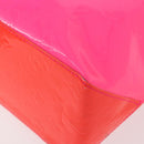 LOUIS VUITTON Monogram Vernis Fluo Reade MM Hand Bag Pink M91900 Auth BA12066A-17