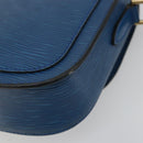 LOUIS VUITTON Epi Saint Cloud PM Shoulder Bag Blue M52195 LV Auth BA12068A-16