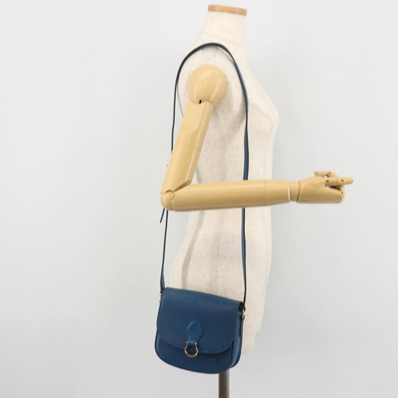 LOUIS VUITTON Epi Saint Cloud PM Shoulder Bag Blue M52195 LV Auth BA12068A