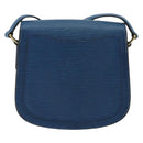 LOUIS VUITTON Epi Saint Cloud PM Shoulder Bag Blue M52195 LV Auth BA12068A-2