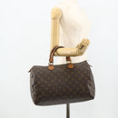 LOUIS VUITTON Monogram Speedy 35 Hand Bag M41524 LV Auth BA12069-21