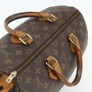 LOUIS VUITTON Monogram Speedy 35 Hand Bag M41524 LV Auth BA12069-6