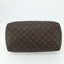 LOUIS VUITTON Monogram Speedy 35 Hand Bag M41524 LV Auth BA12069-5