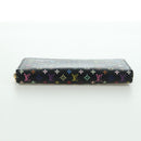 LOUIS VUITTON Monogram Multicolor Zippy Wallet Zwart M60243 LV Auth BA12070V-6
