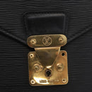 LOUIS VUITTON Epi Serviette Conseiller Business Bag Black M54422 LV Auth BA12072-18