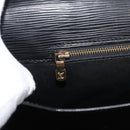 LOUIS VUITTON Epi Serviette Conseiller Business Bag Black M54422 LV Auth BA12072-26