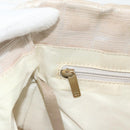 CHANEL New Travel Line Tote Bag Nylon Pink Gold CC Auth BA12073A-20