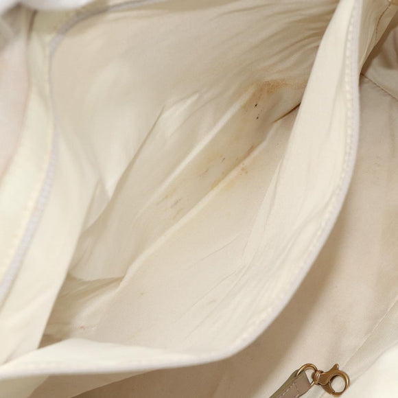 CHANEL New Travel Line Tote Bag Nylon Rosa Gold CC Auth BA12073A