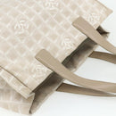 CHANEL New Travel Line Tote Bag Nylon Pink Gold CC Auth BA12073A-6