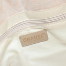 CHANEL New Travel Line Tote Bag Nylon Pink Gold CC Auth BA12074A-14