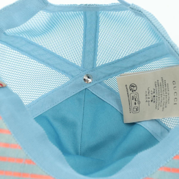 GUCCI Peter Rabbit Collaboration Cap Cotton Blue Auth BA12083A