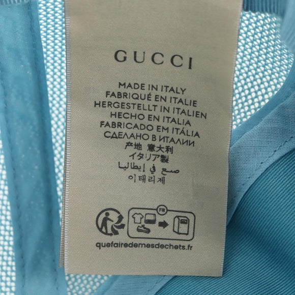 GUCCI Peter Rabbit Collaboration Cap Cotton Blue Auth BA12083A
