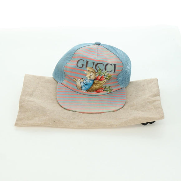 GUCCI Peter Rabbit Collaboration Cap Cotton Blue Auth BA12083A