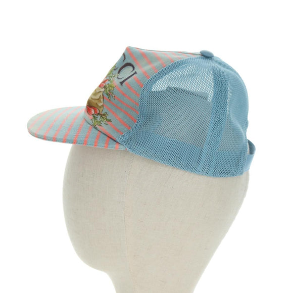 GUCCI Peter Rabbit Collaboration Cap Cotton Blue Auth BA12083A