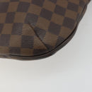 LOUIS VUITTON Damier Ebene Bloomsbury GM Shoulder Bag N42250 LV Auth BA12087-9