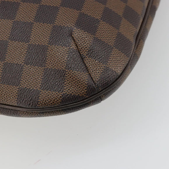 LOUIS VUITTON Damier Ebene Bloomsbury GM Shoulder Bag N42250 LV Auth BA12087
