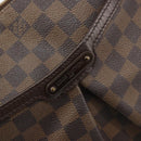 LOUIS VUITTON Damier Ebene Bloomsbury GM Shoulder Bag N42250 LV Auth BA12087-17